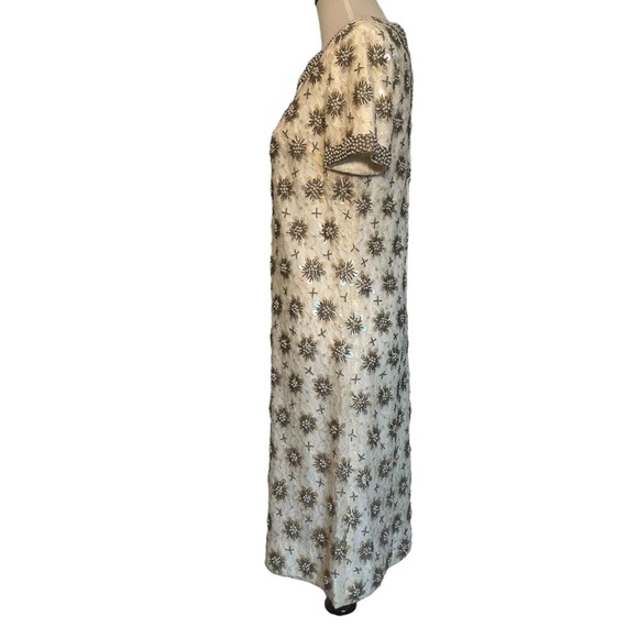 Vintage Robinsons beaded sequin dress - Picture 4 of 16